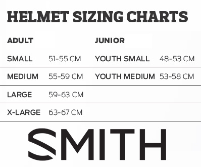 Smith_Helmet-Size-Chart