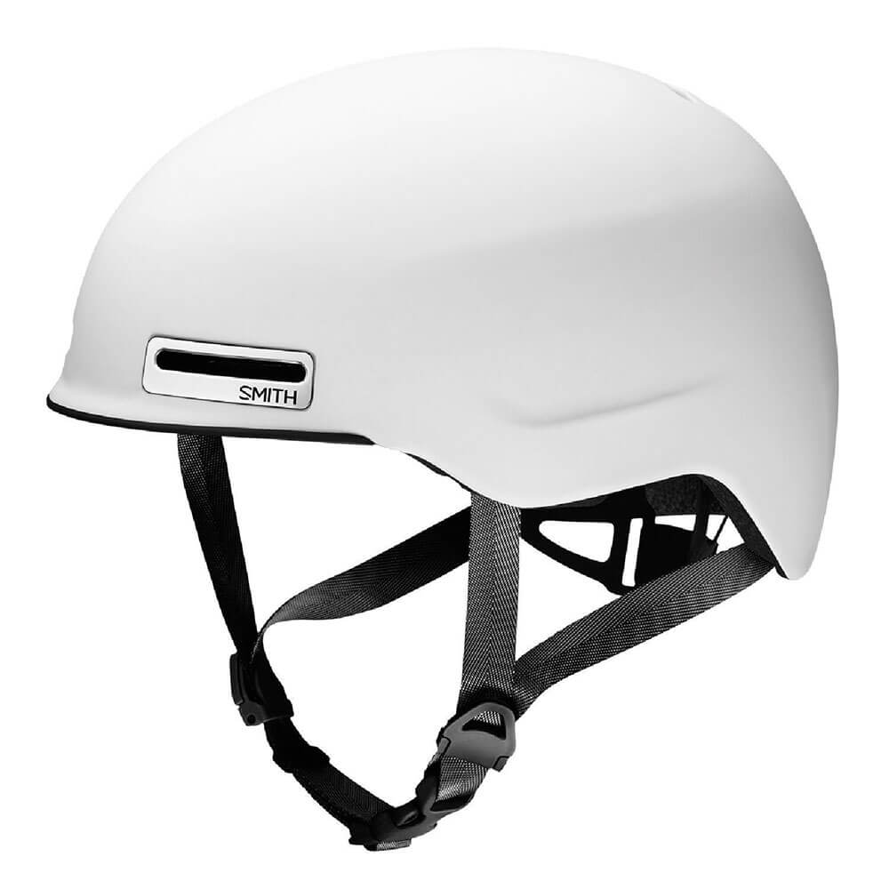 smith maze bike helmet matte white